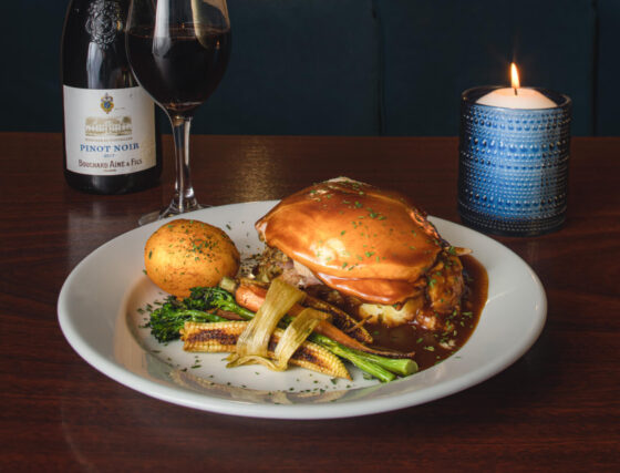 Turkey & Ham Dish at the Coach House, Dooly's Hotel, Birr
